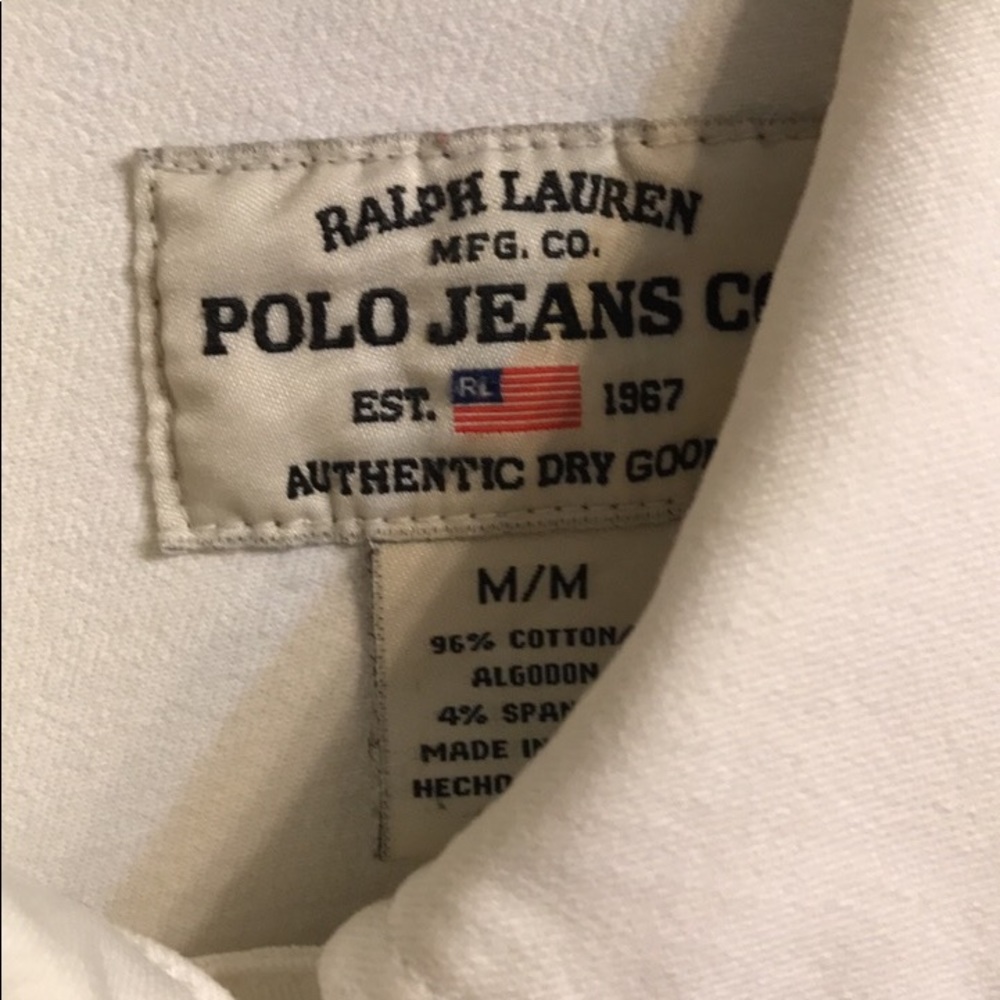White denim jacket